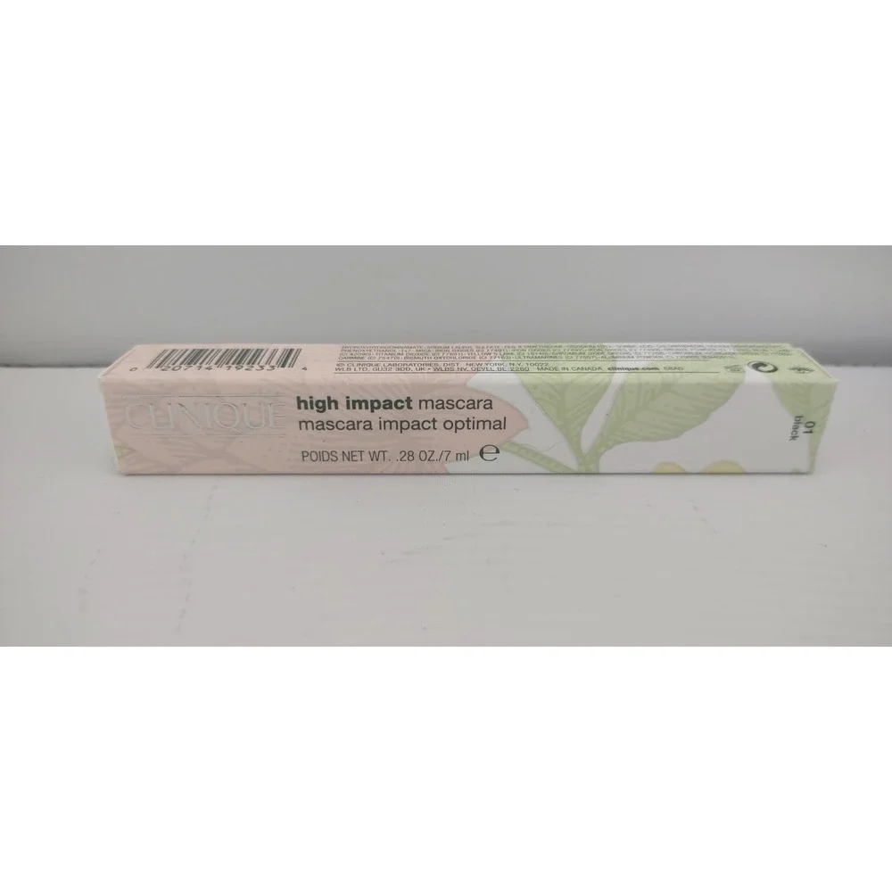 CLINIQUE High Impact Mascara - 01 Black Full Size 0.28 oz - NEW.